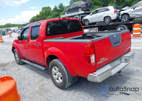 2011 Nissan Frontier Sv z USA, uszkodzony, nr VIN 1N6AD0EV3BC436661